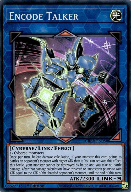 Encode Talker - CRBR-EN058 - Super Rare - 1st Edition